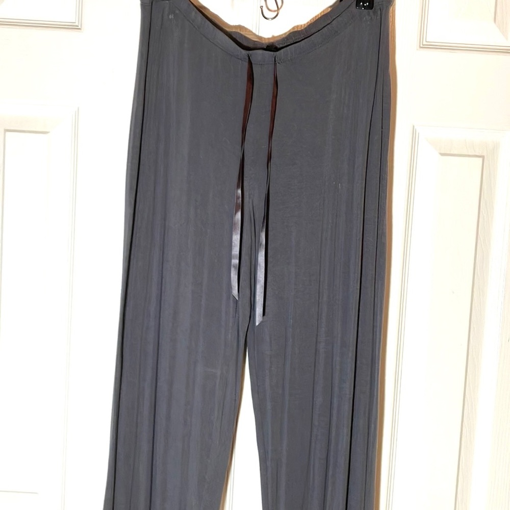 Cynthia Rowley Gray Pajama Pants Sz Md